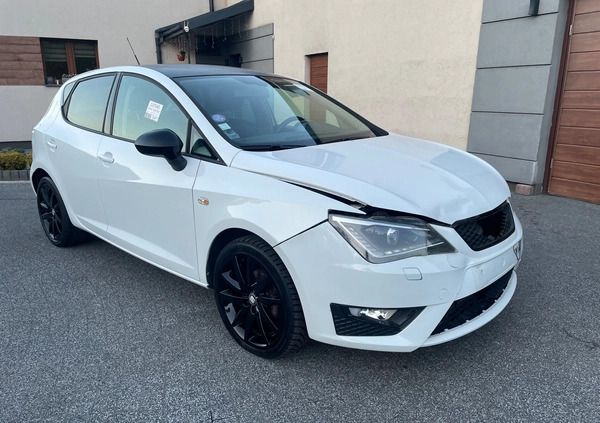 Seat Ibiza cena 23900 przebieg: 98000, rok produkcji 2015 z Knurów małe 232